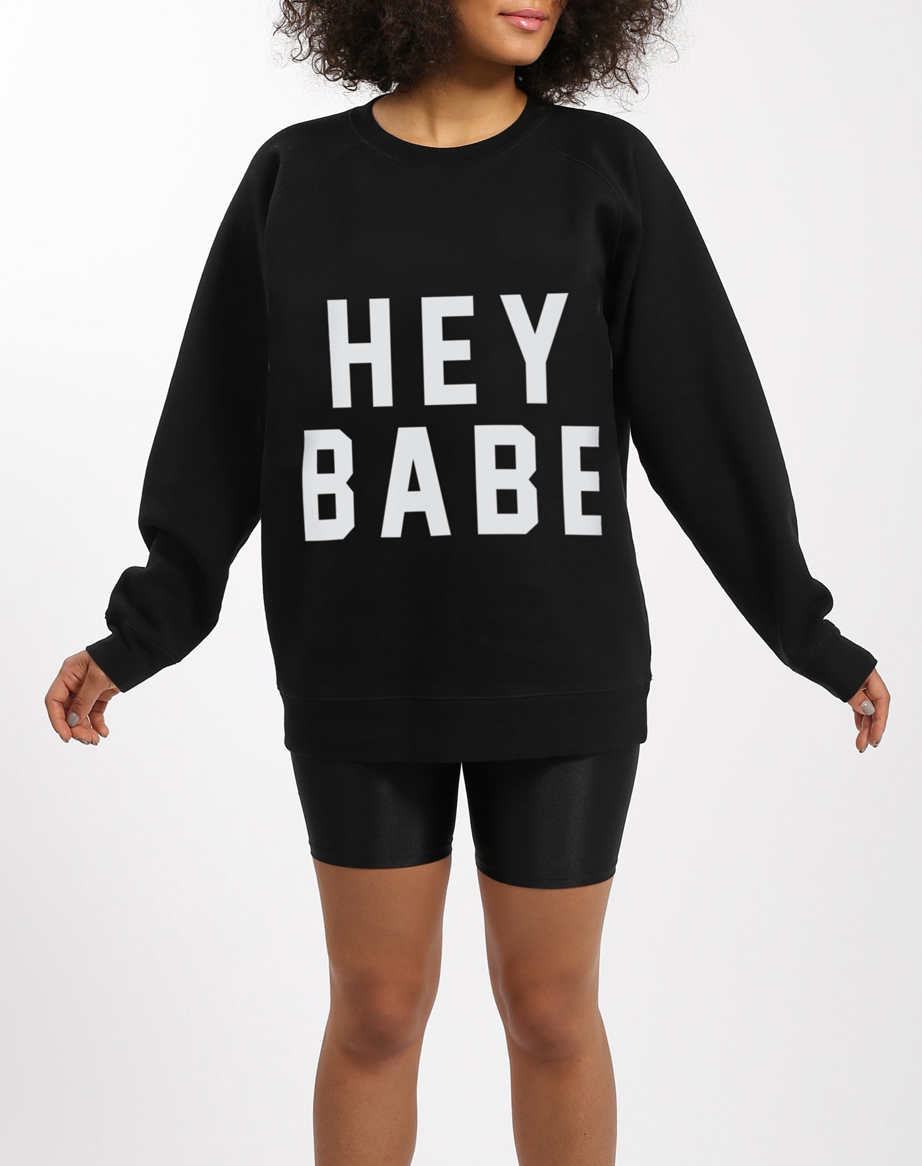 The &quot;HEY BABE&quot; Big Sister Crew | Black