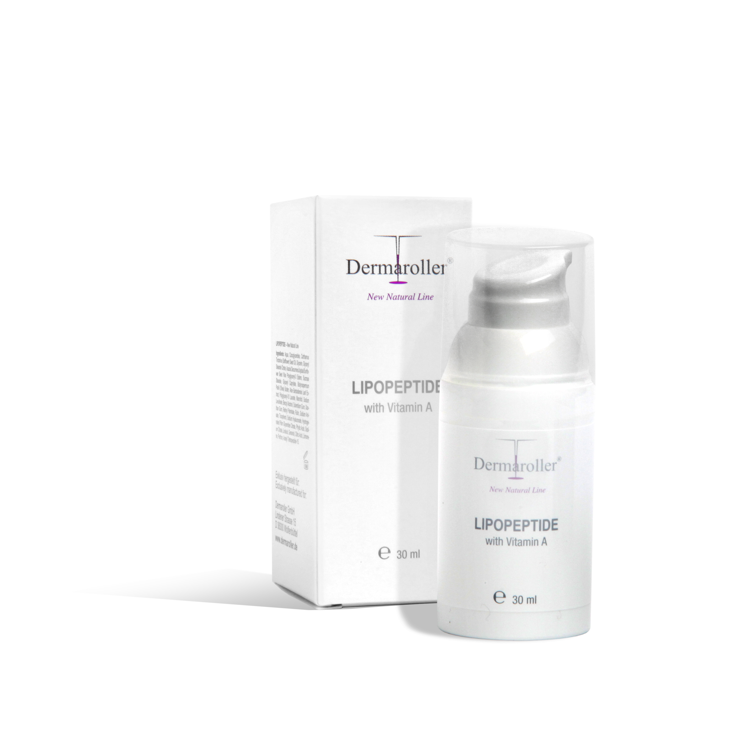 Lipopeptide with Vitamin A by Dermaroller®